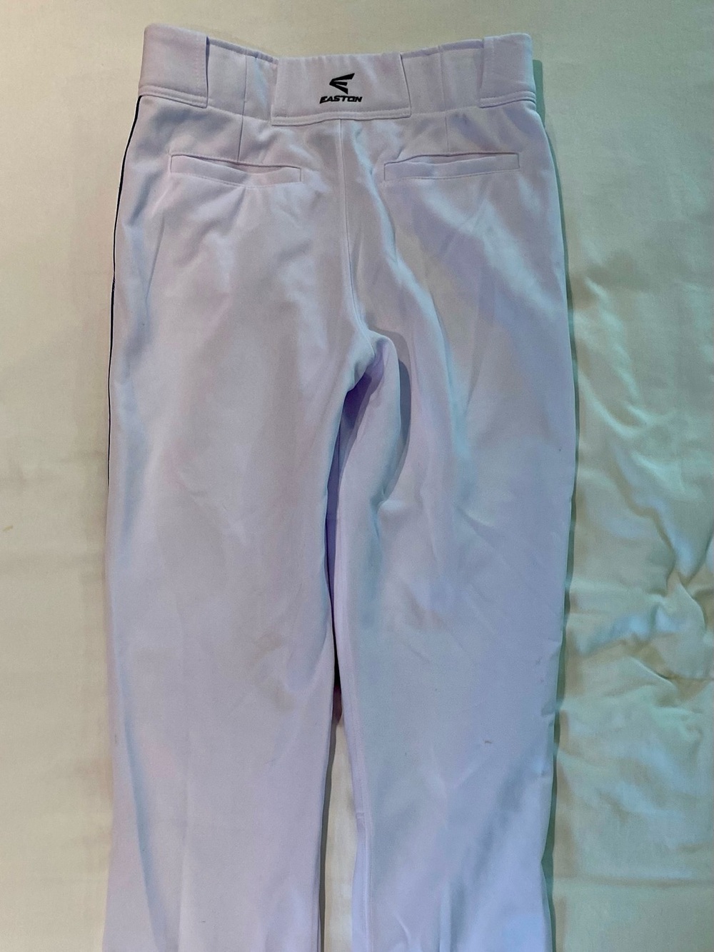 Men's Baseball Pants with Navy Side Stripe - Picture 3 of 3